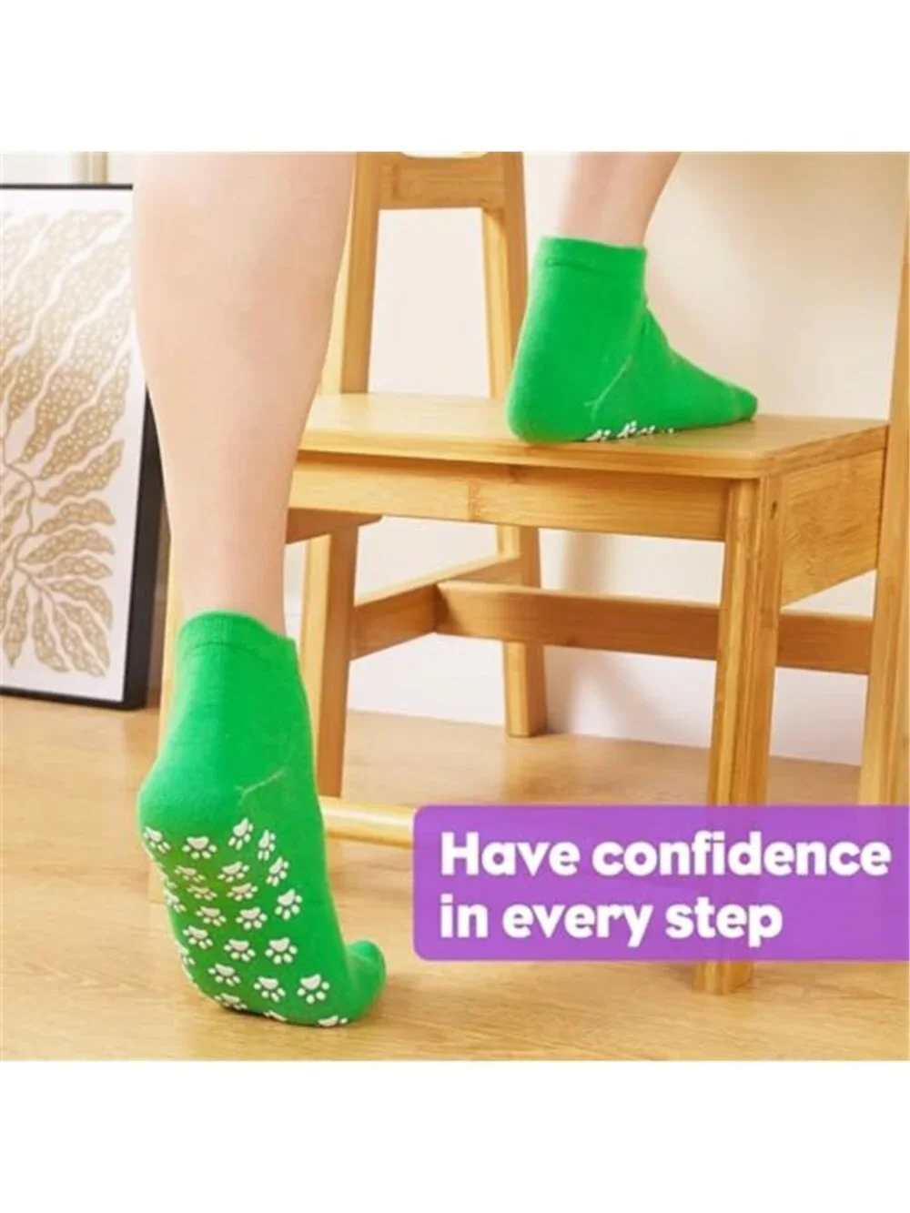 12 Pairs Women's Grip Sock Non Slip Pilates Yoga Socks